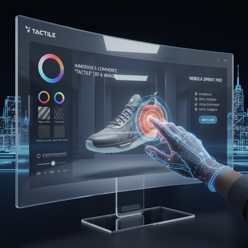 E-commerce gaat naar het tijdperk van aanraking: De groei van Immersieve 3D-ervaring via WebGL